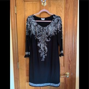 London Times Shift Dress